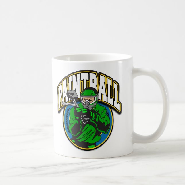 Paintball Logo Coffee Mug (Right)