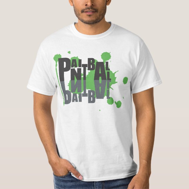 Paintball mirror t-shirt (Front)