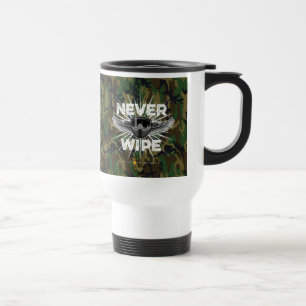 Paintball Never Wipe (camo) Travel Mug