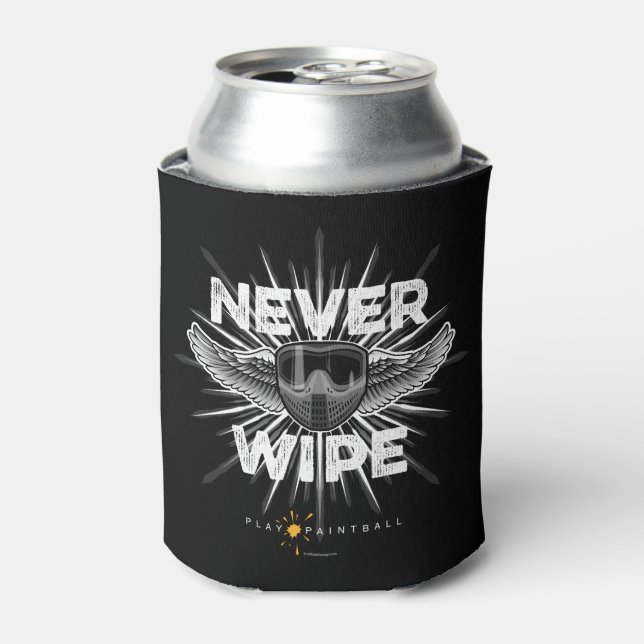 Paintball Never Wipe Can Cooler (Can Front)