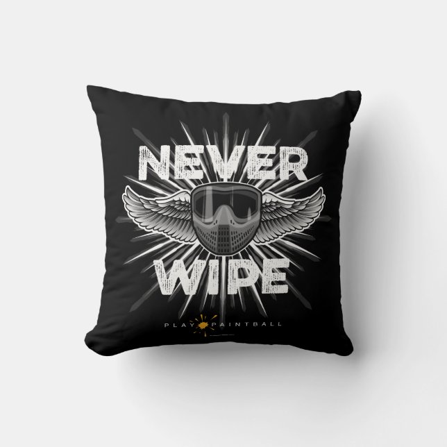 Paintball Never Wipe Cushion (Front)