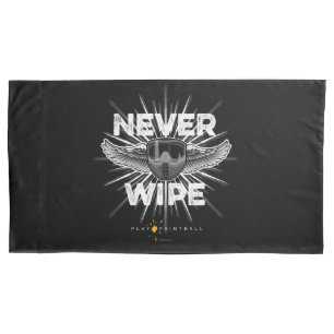 Paintball Never Wipe (dark) Pillowcase