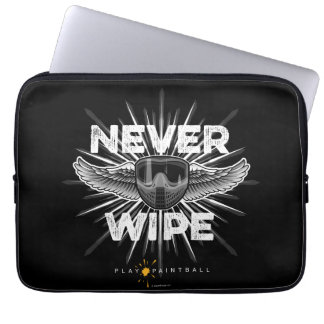 Paintball Never Wipe Laptop Sleeve