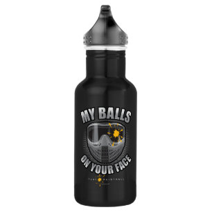 Paintball On Your Face 532 Ml Water Bottle