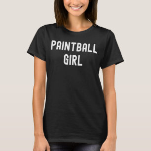 Paintball   Paintball Girl T-Shirt