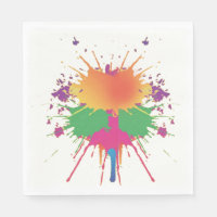 Paintball Party Napkins