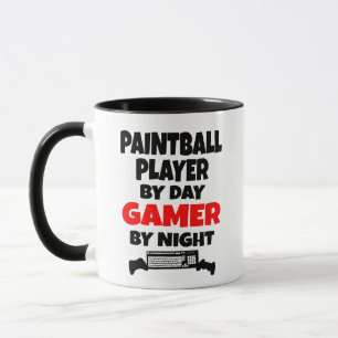 Paintball Player Gamer Mug