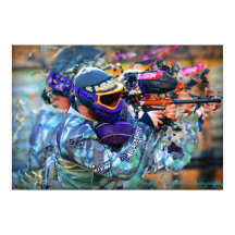 Paintball print- large