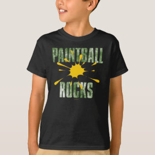 Paintball Rocks (green) T-Shirt