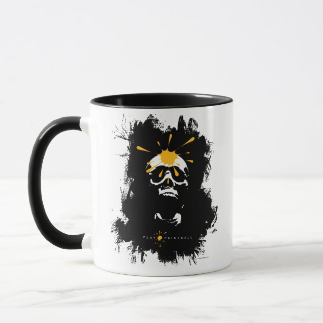Paintball Skull Mug (Left)