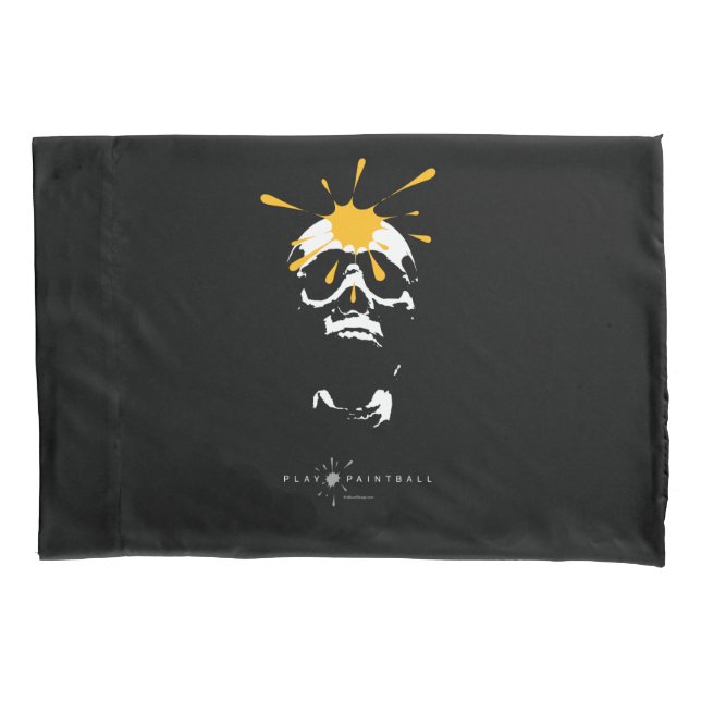 Paintball Skull Pillowcase (Front)
