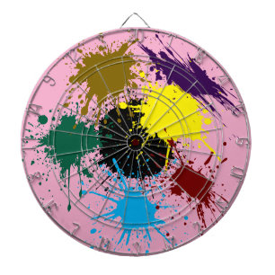 Paintball Splats  Dartboard