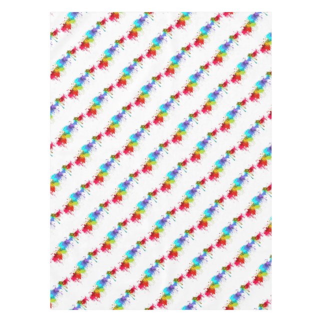 paintball splatter matters tablecloth (Front)