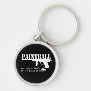 Paintball State of Mind Key Ring