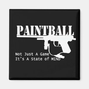 Paintball State of Mind Magnet