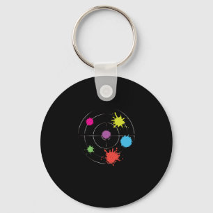 Paintball Target Paintball Game Paintball Player G Key Ring