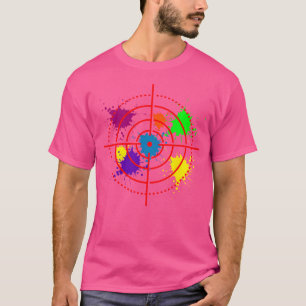 Paintball Target Shooting Sport Paintballer Air Gu T-Shirt