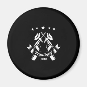 Paintball The Best Game Paintball Player Gift Magnet