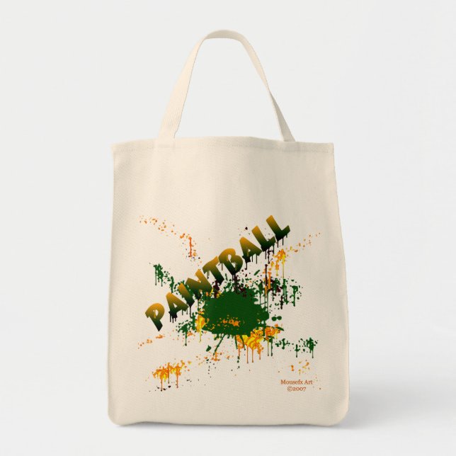 Paintball Tote Bag (Front)
