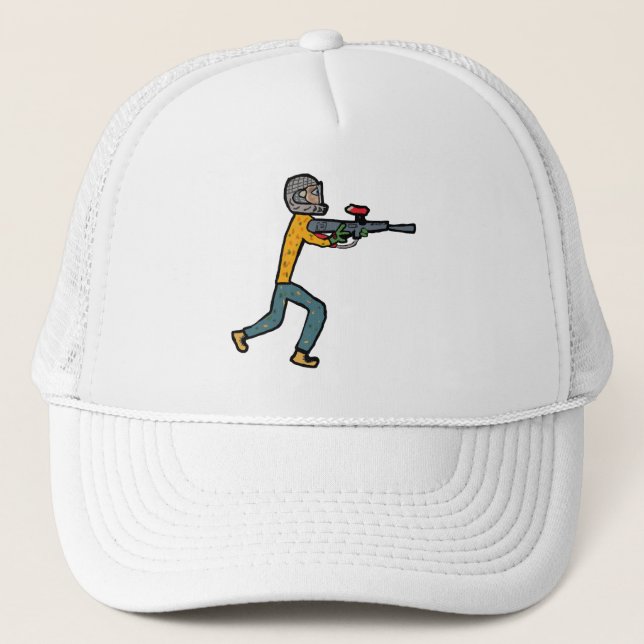 Paintball Trucker Hat (Front)