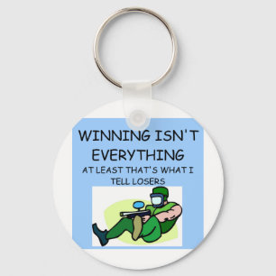 PAINTBALL winner Key Ring