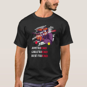Paintball Word Game Has No End Girlfriend Boyfrie T-Shirt