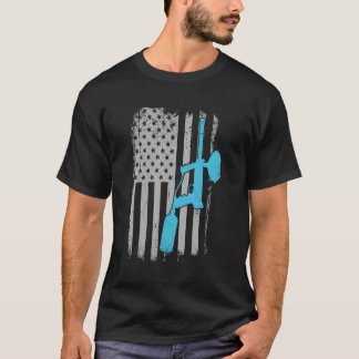 Paintballer Patriotic Usa American Flag Paintball  T-Shirt