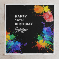 Paintballing Birthday Party