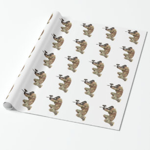 Paintballing Wrapping Paper