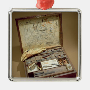 Paintbox of John James Audubon Metal Tree Decoration