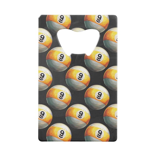 Painted 9 Ball Pattern (Front)