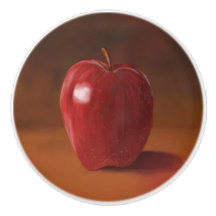Painted Apple Drawer Pull