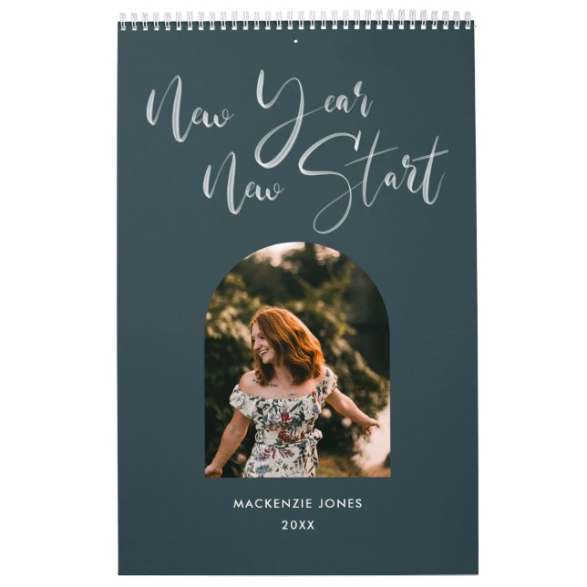 Painted Arch Personalised Photo Calendar (Cover)