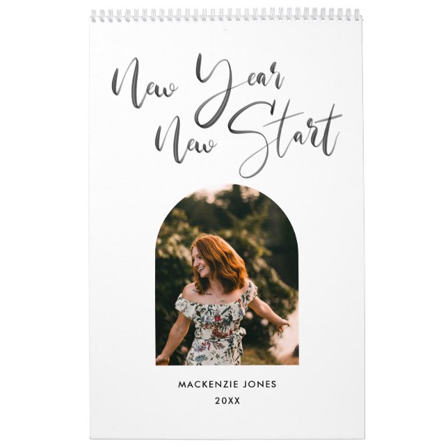 Painted Arch Personalised Photo Calendar (Cover)