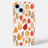 Painted Autumn Leaves Pattern