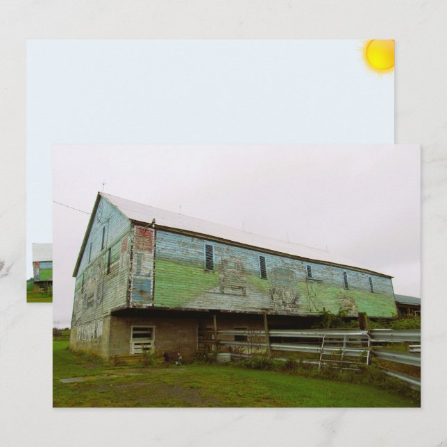 Painted Barn Flat Card (Front/Back)