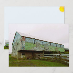 Painted Barn Flat Card