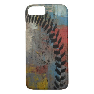 painted baseball case for iphone