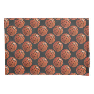 Painted Basketball Pattern Pillowcase