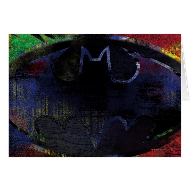 Painted Bat Symbol (Front Horizontal)