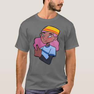 Painted Beanie Grrrl T-Shirt