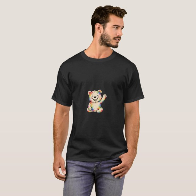 Painted bear notebook T-Shirt (Front Full)