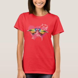 painted Bunting Birds T-Shirt