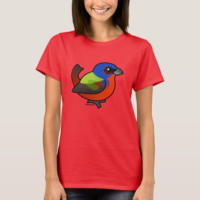 Painted Bunting T-Shirt (Front)