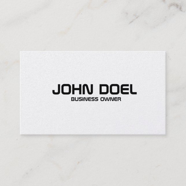 painted business card (Front)
