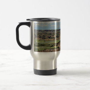 Painted Canyon in the Badlands of North Dakota Travel Mug