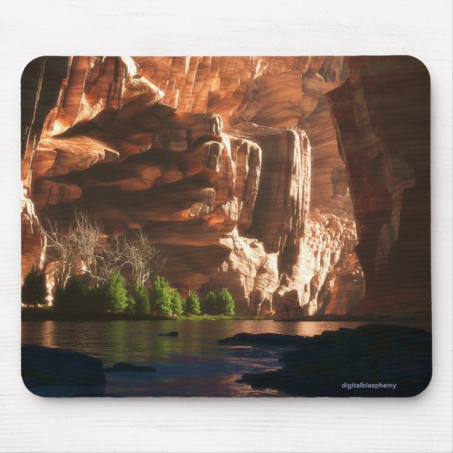 Painted Canyon Mouse Mat (Front)