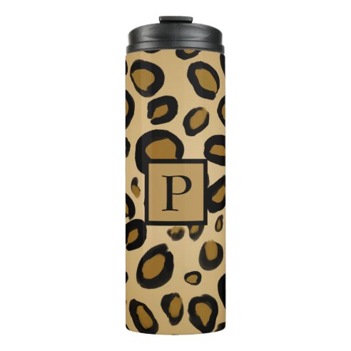 cheetah print thermos