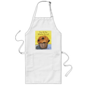 Painted Chocolate Chip Muffin Apron