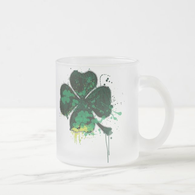 PAINTED CLOVER MUG (Right)